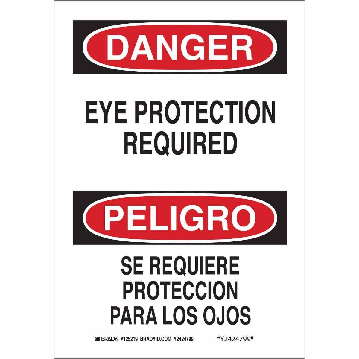Brady® 125217 Accident Prevention Signs