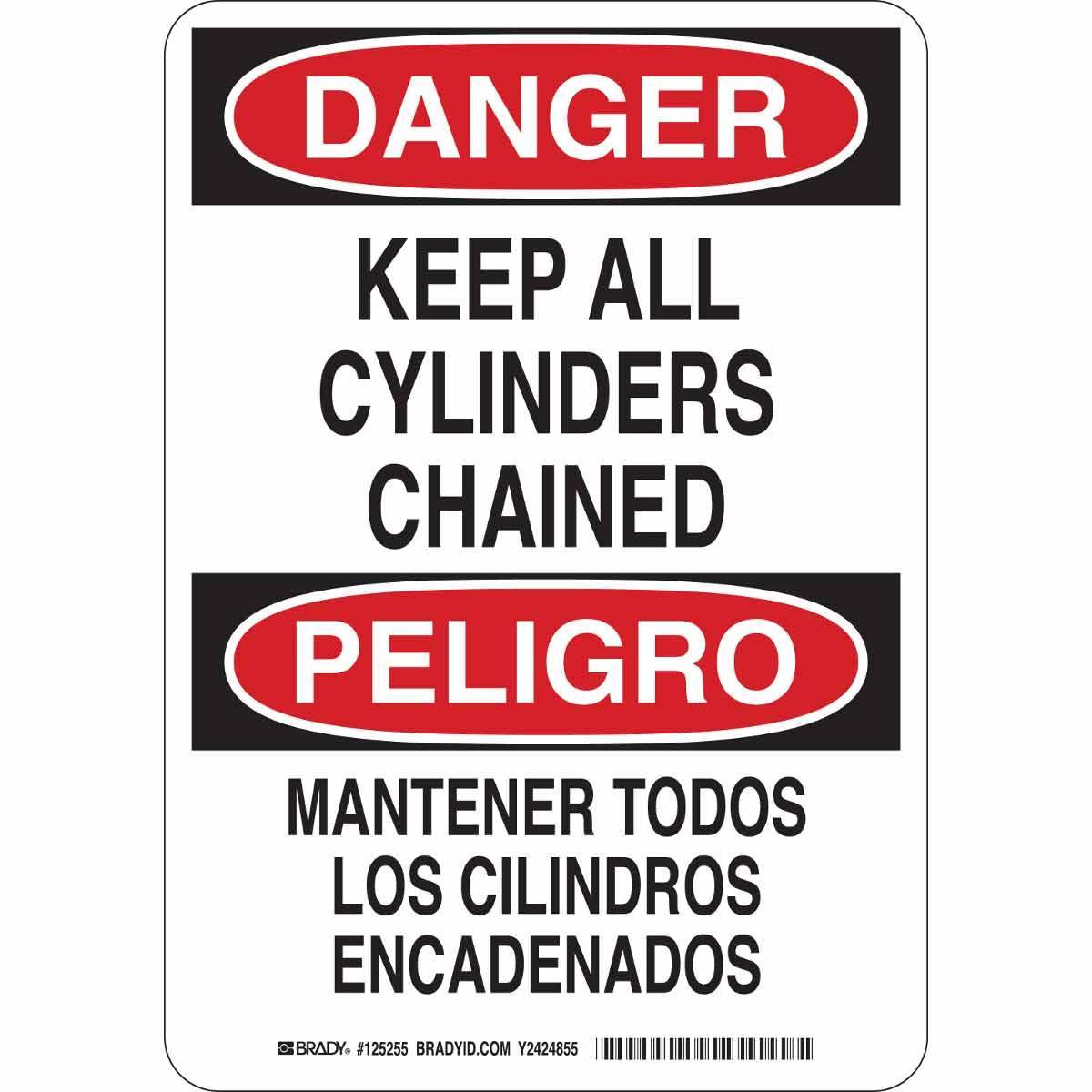 Brady® 125257 Chemical & Hazardous Material Signs