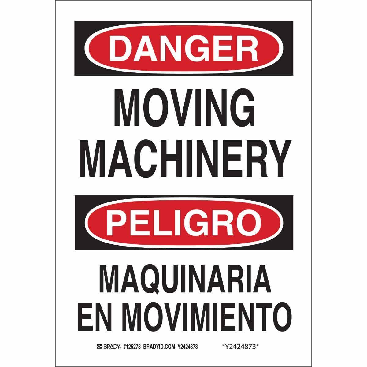 Brady® 125276 Accident Prevention Signs