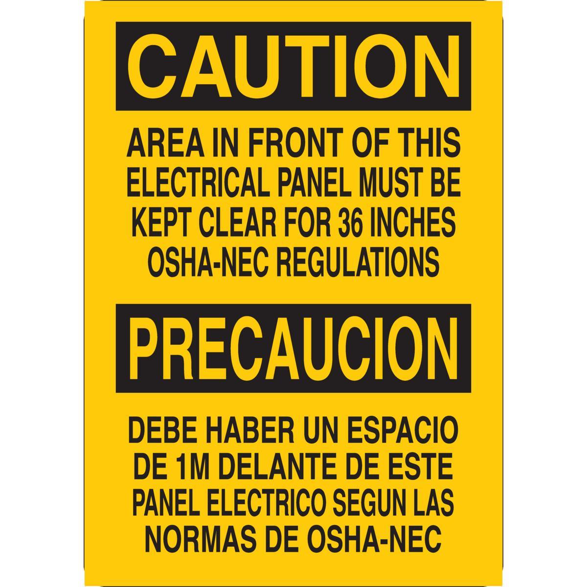 Brady® 125340 Accident Prevention Signs
