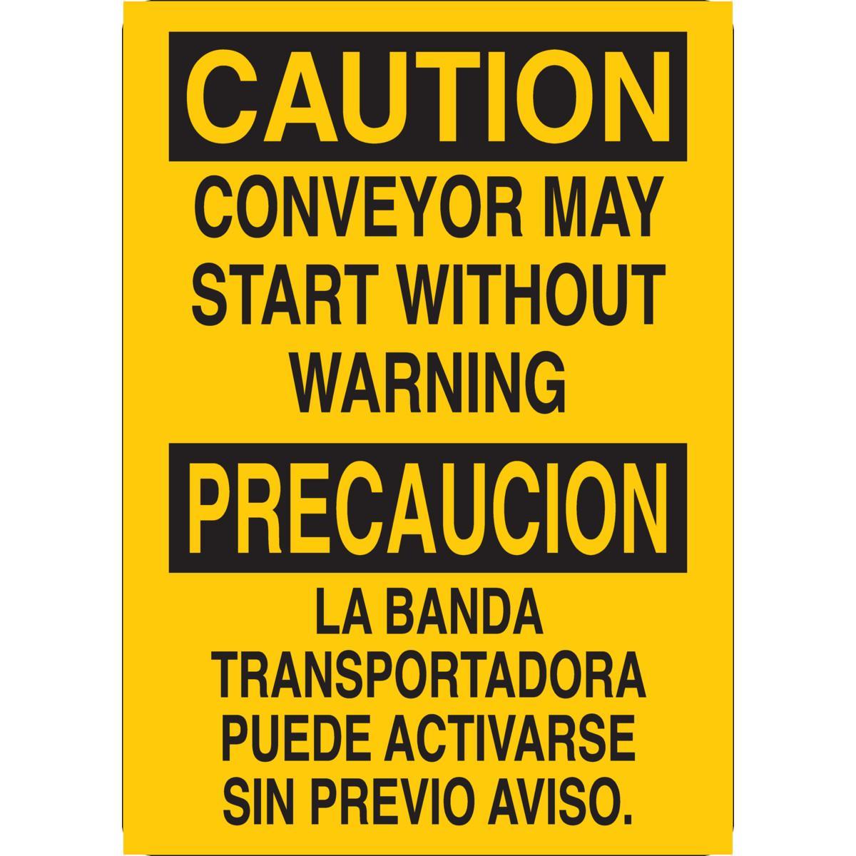 Brady® 125363 Accident Prevention Signs