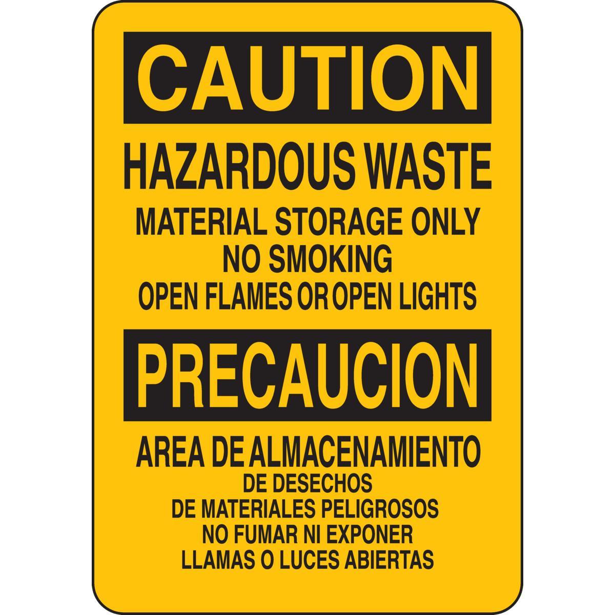 Brady® 125392 Chemical & Hazardous Material Signs