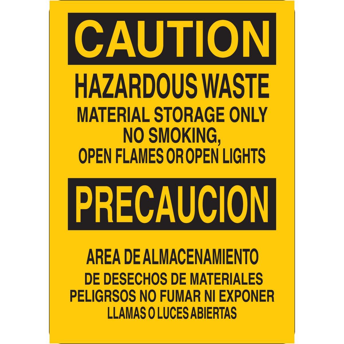 Brady® 125395 Chemical & Hazardous Material Signs
