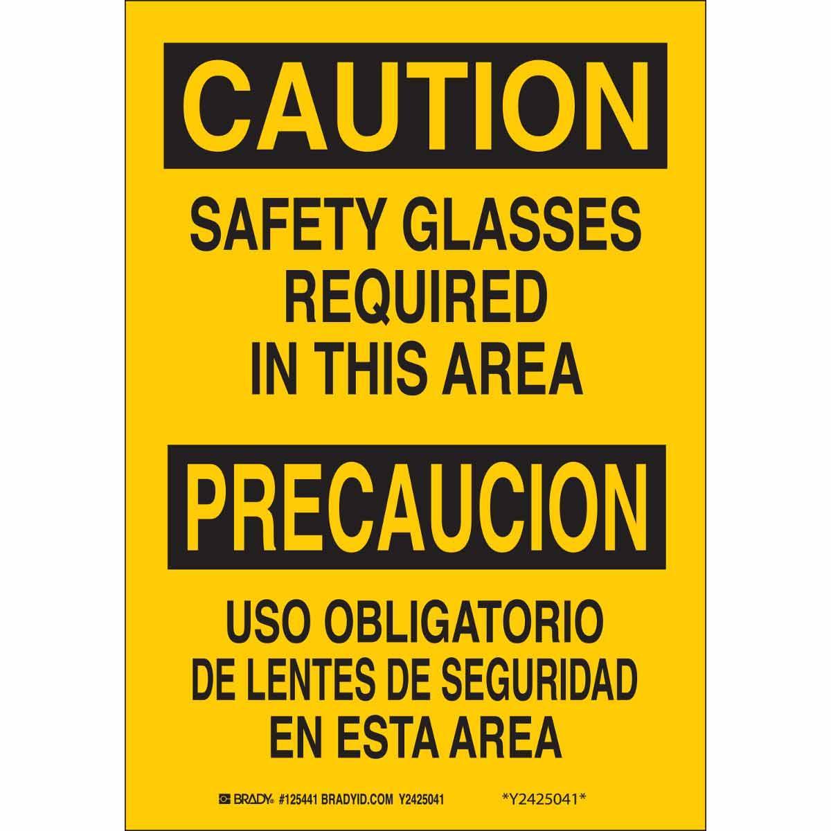 Brady® 125442 Accident Prevention Signs