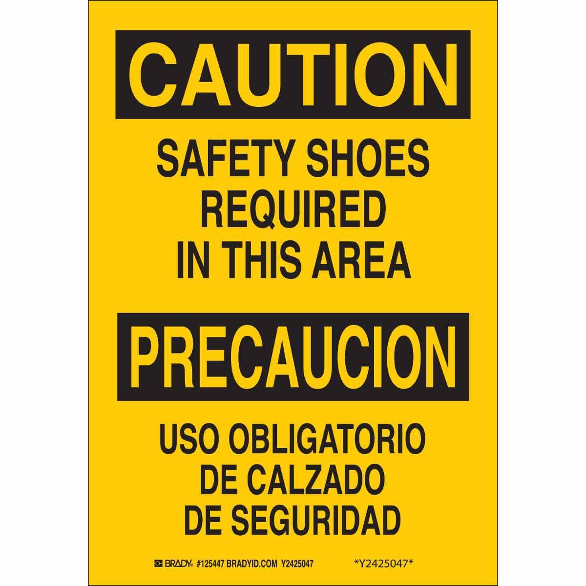 Brady® 125448 Accident Prevention Signs
