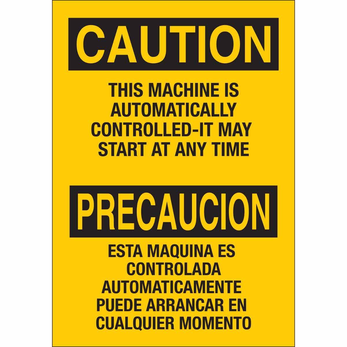 Brady® 125464 Accident Prevention Signs
