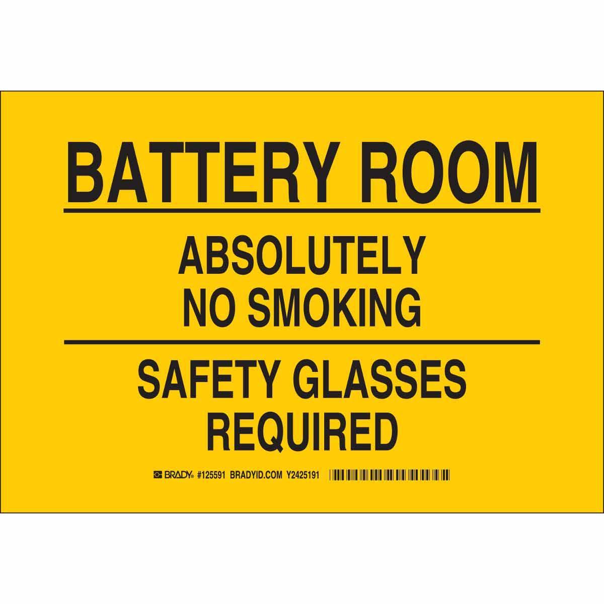 Brady® 125594 Chemical & Hazardous Material Signs