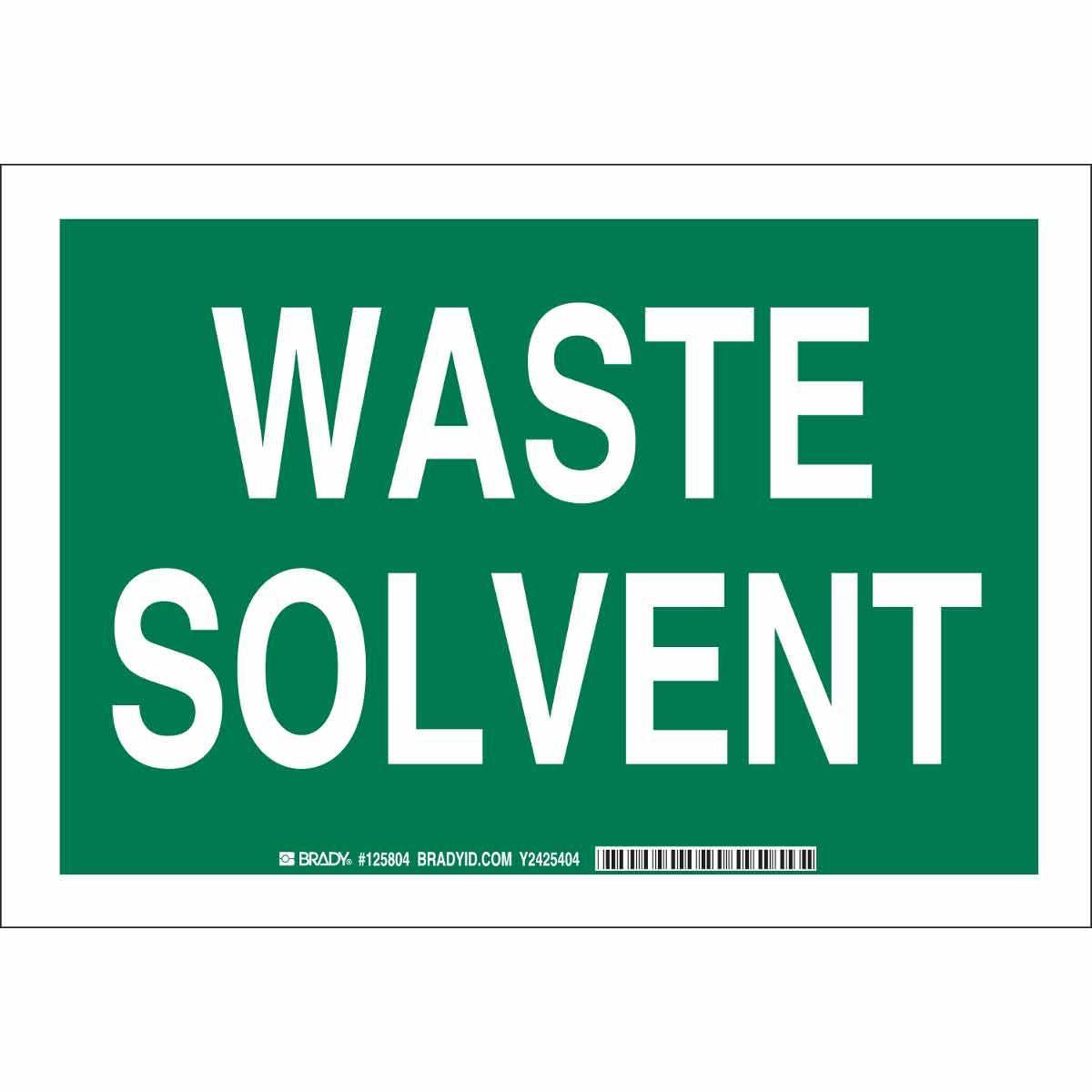 Brady® 125806 Chemical & Hazardous Material Signs