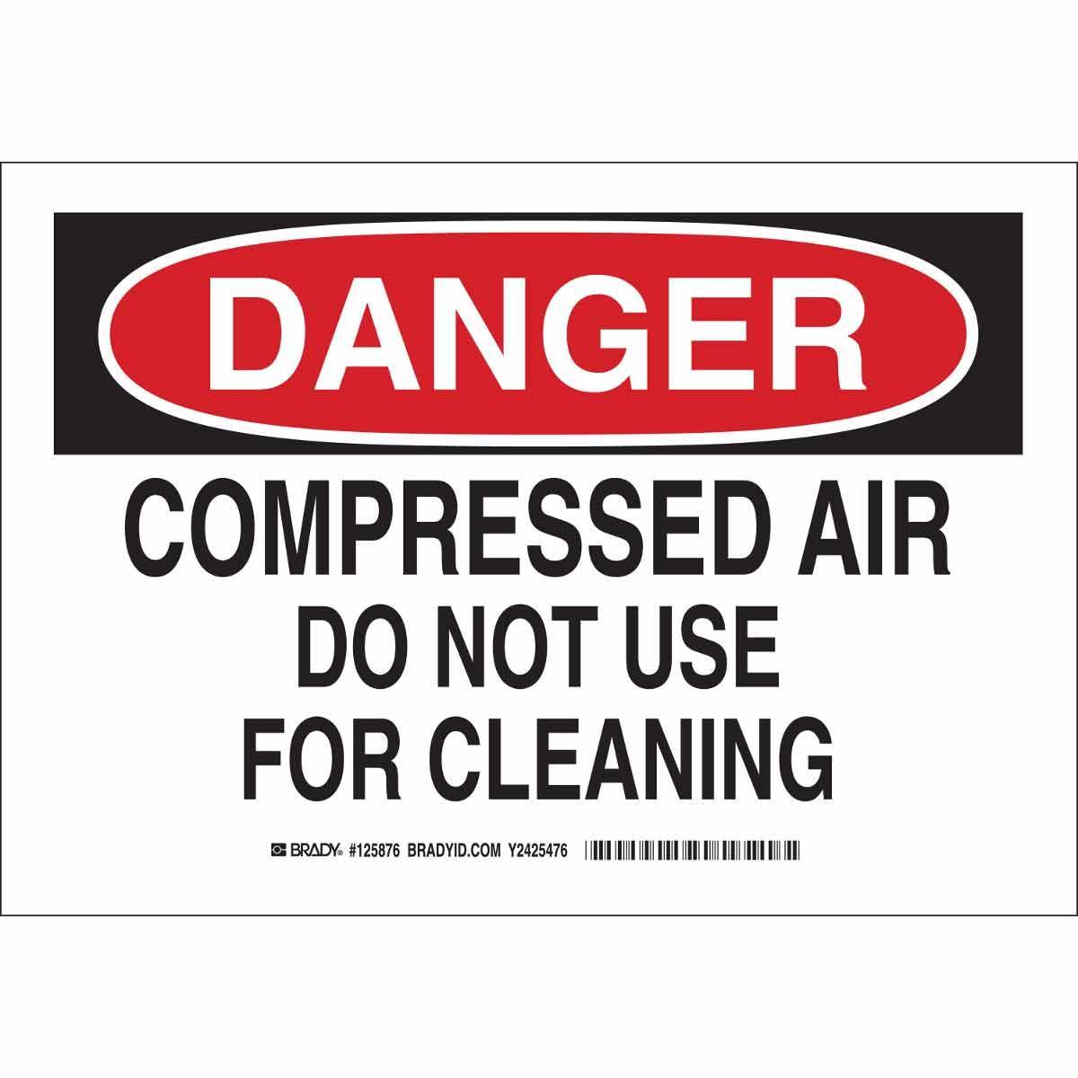 Brady® 125875 Chemical & Hazardous Material Signs