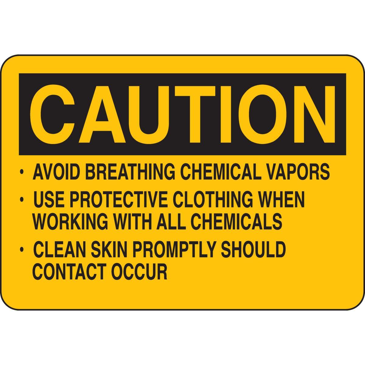 Brady® 125903 Chemical & Hazardous Material Signs