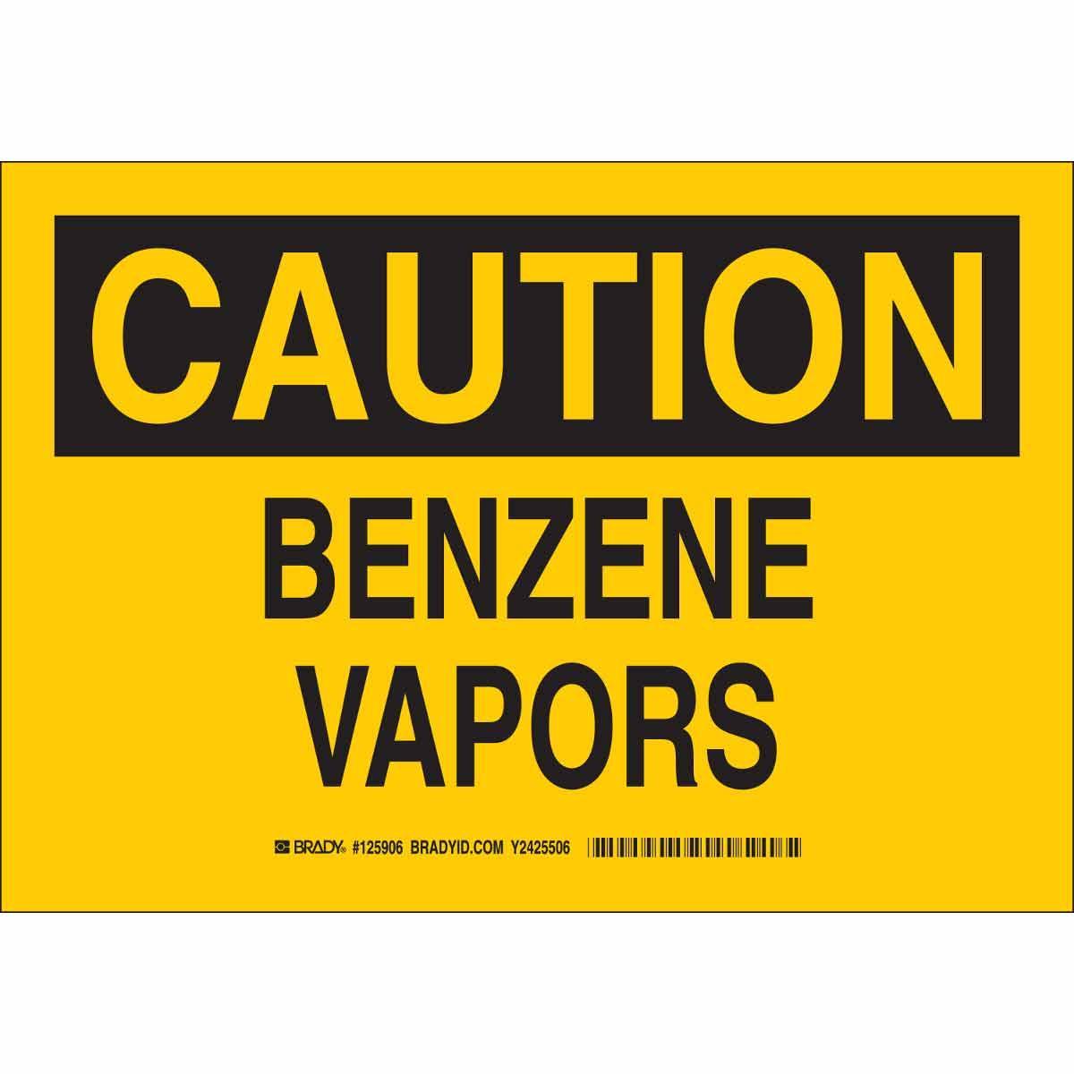 Brady® 125904 Chemical & Hazardous Material Signs