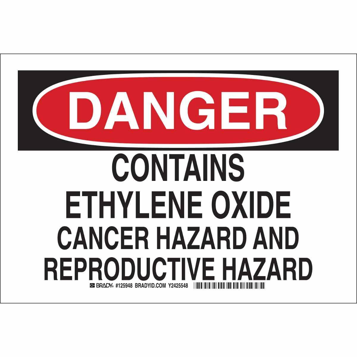 Brady® 125947 Chemical & Hazardous Material Signs