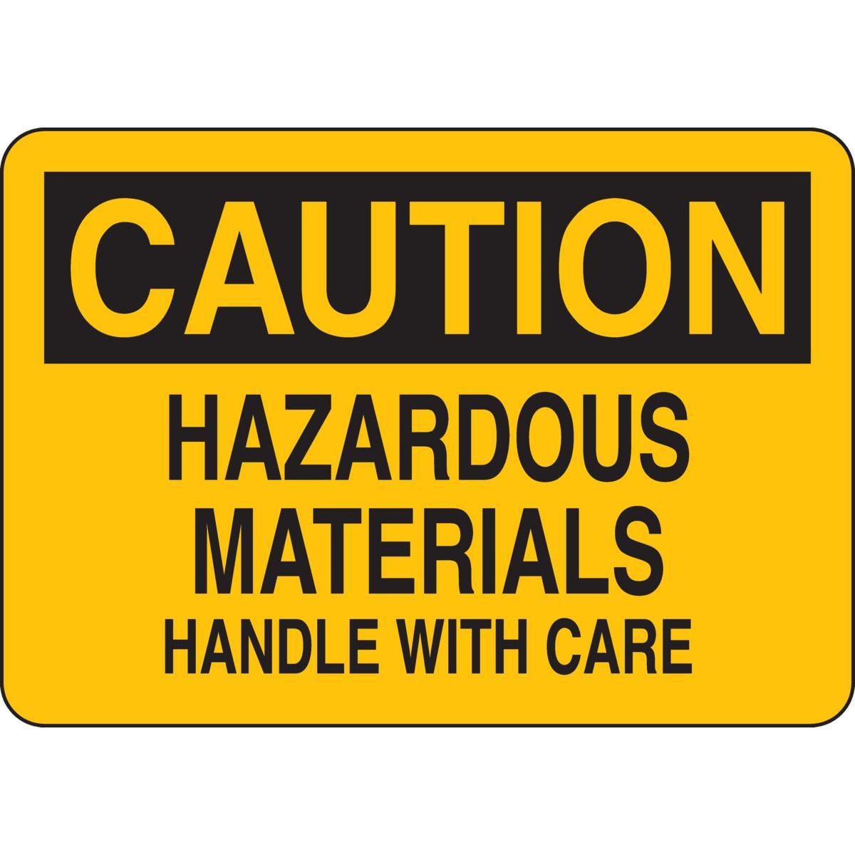 Brady® 125988 Chemical & Hazardous Material Signs