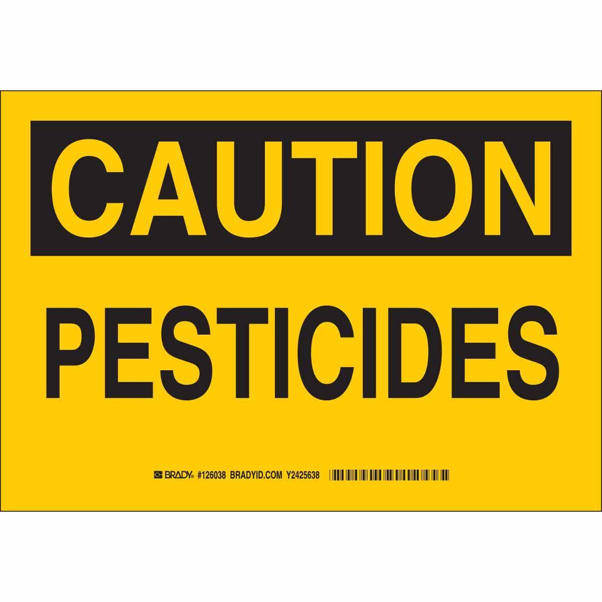 Brady® 126040 Chemical & Hazardous Material Signs