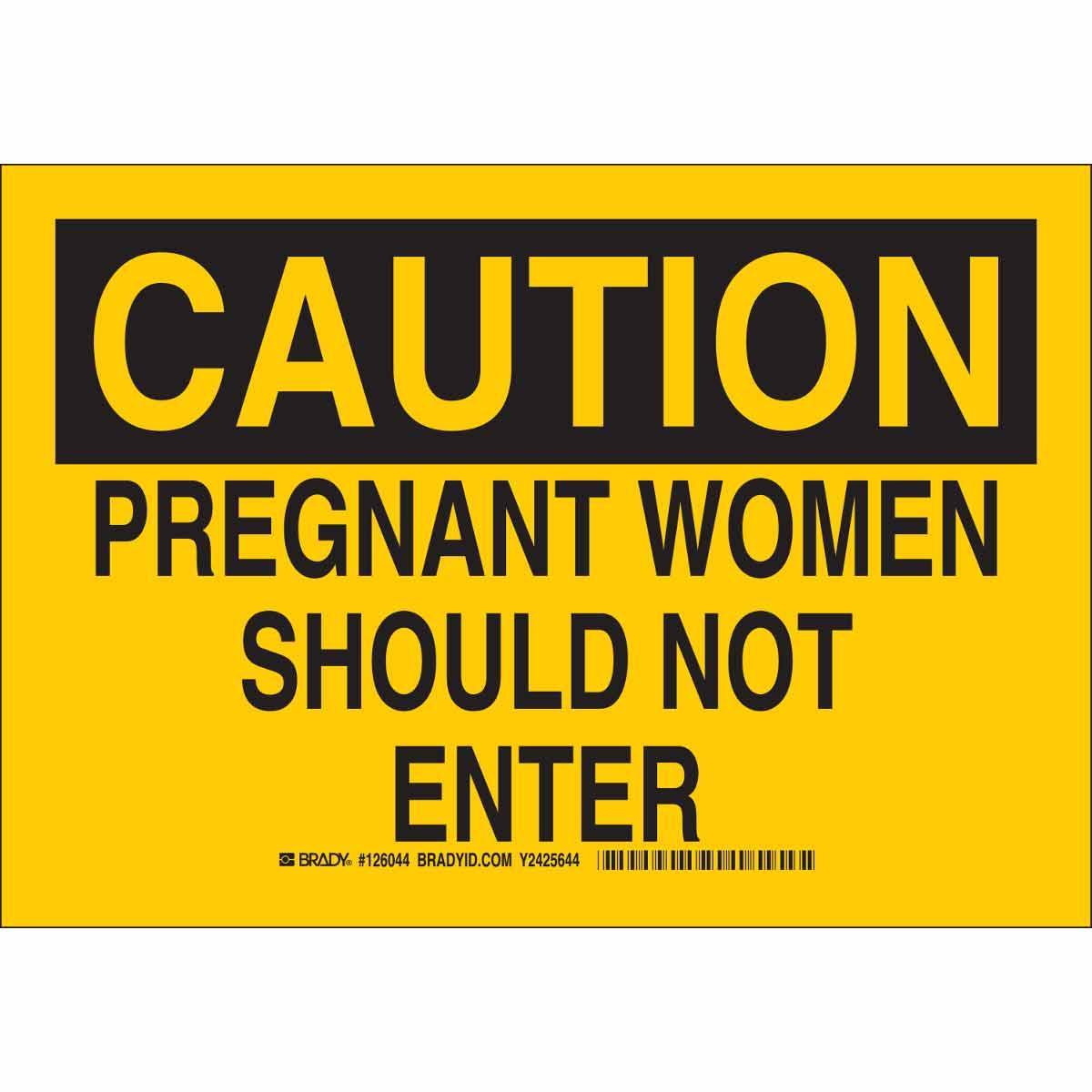 Brady® 126043 Chemical & Hazardous Material Signs