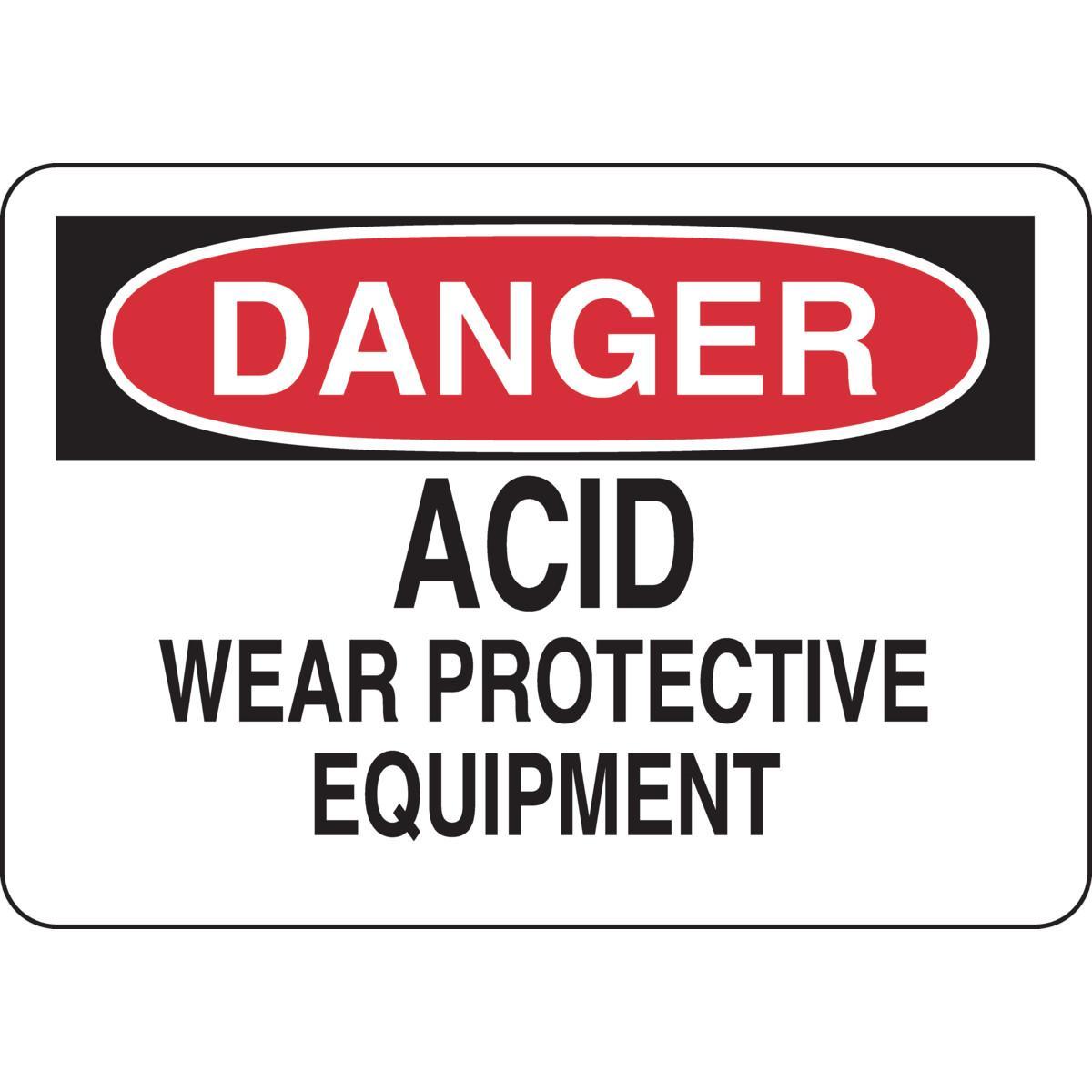 Brady® 126103 Chemical & Hazardous Material Signs