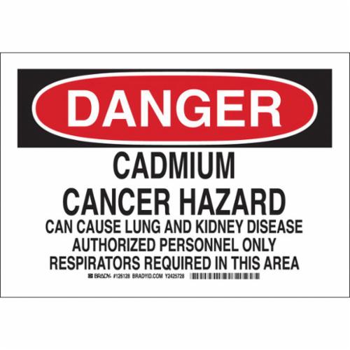 Brady® 126130 Chemical & Hazardous Material Signs