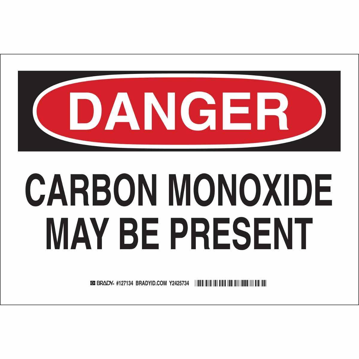Brady® 126134 Chemical & Hazardous Material Signs