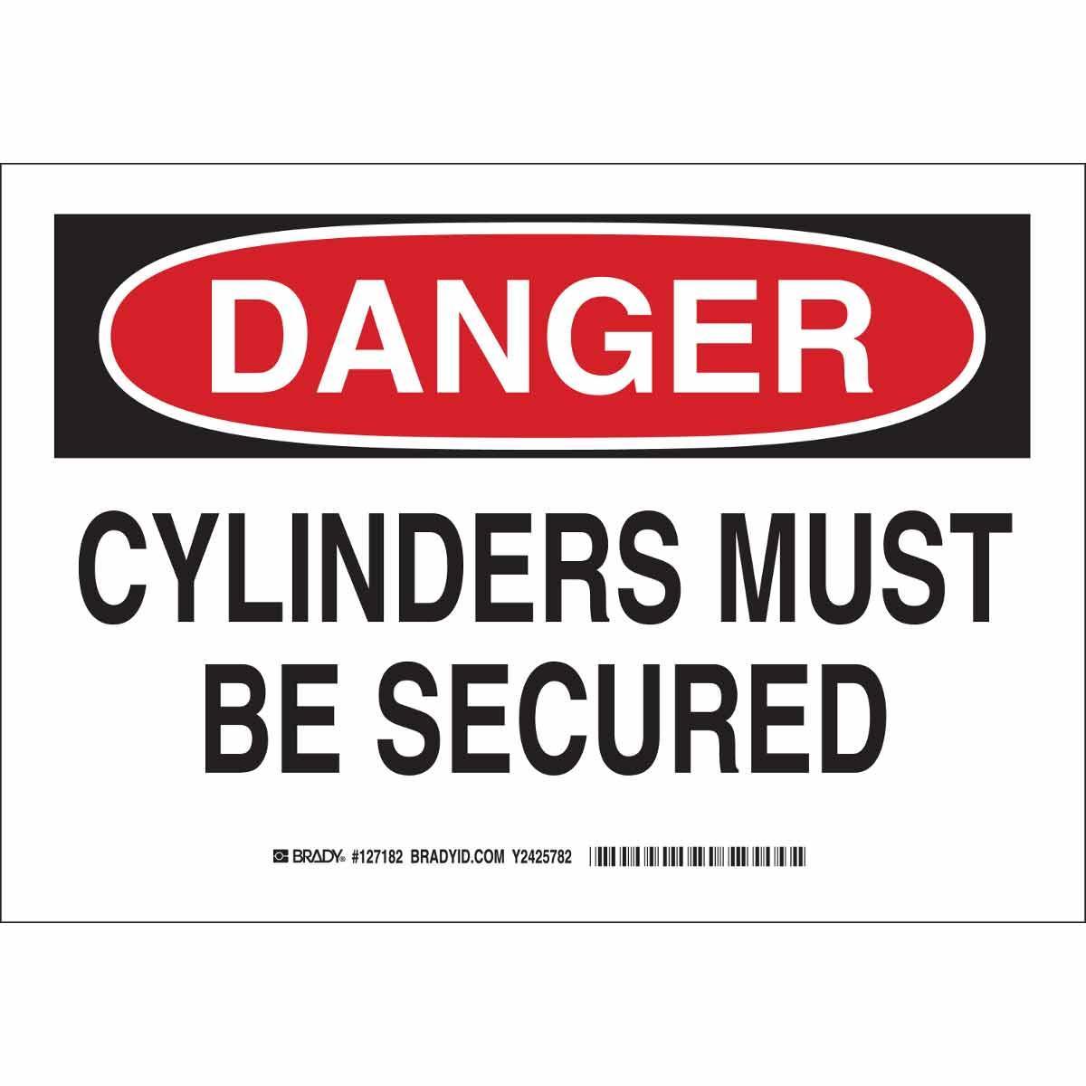 Brady® 126183 Chemical & Hazardous Material Signs