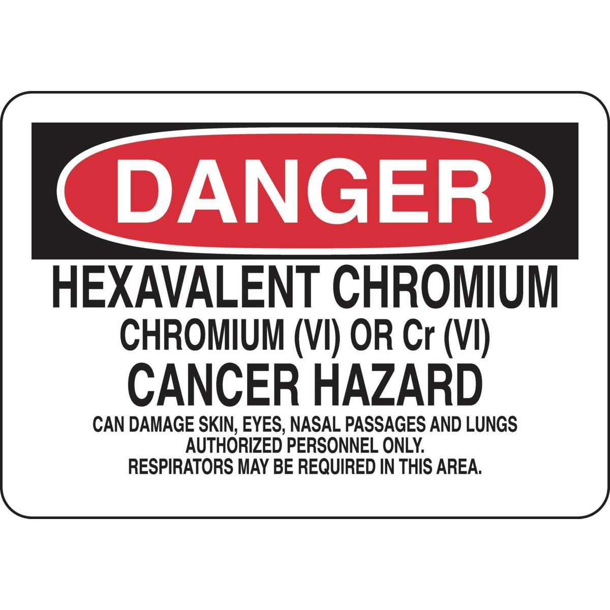 Brady® 126254 Chemical & Hazardous Material Signs