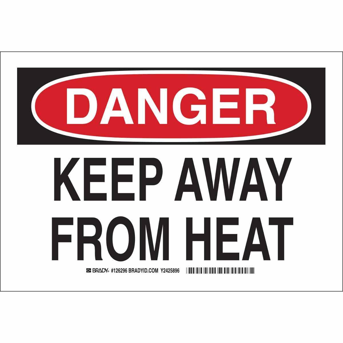 Brady® 126299 Chemical & Hazardous Material Signs
