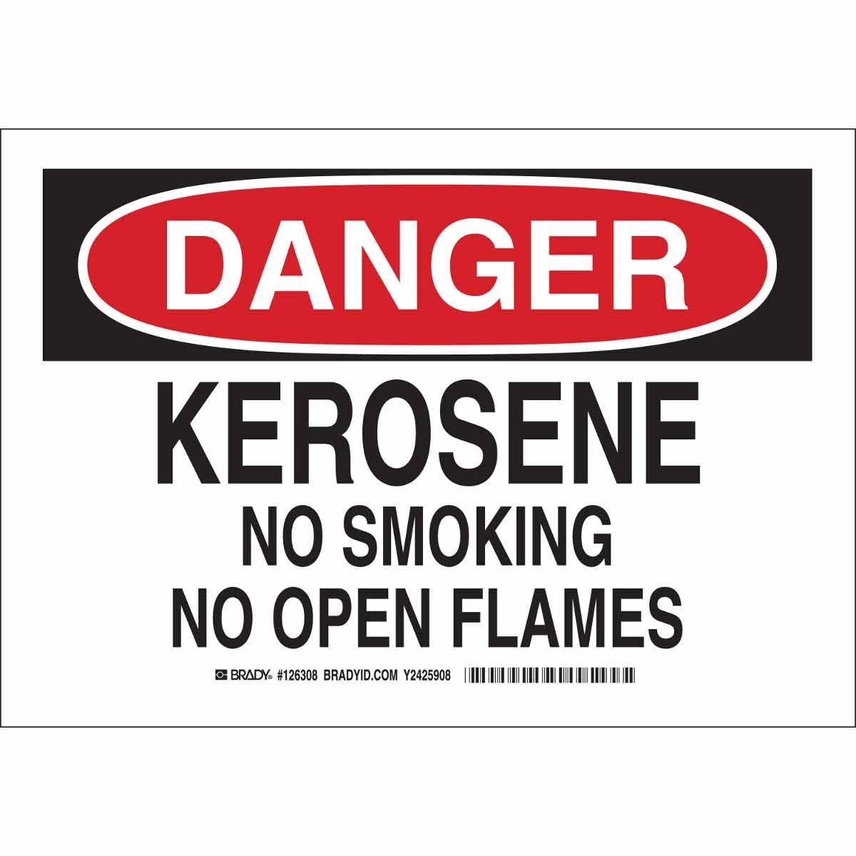 Brady® 126310 Chemical & Hazardous Material Signs