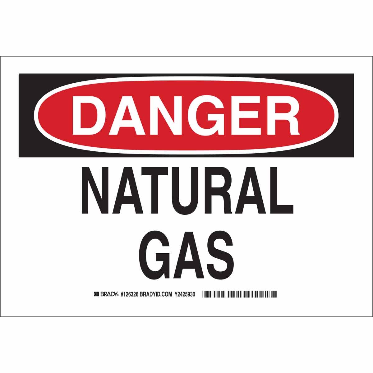 Brady® 126328 Chemical & Hazardous Material Signs