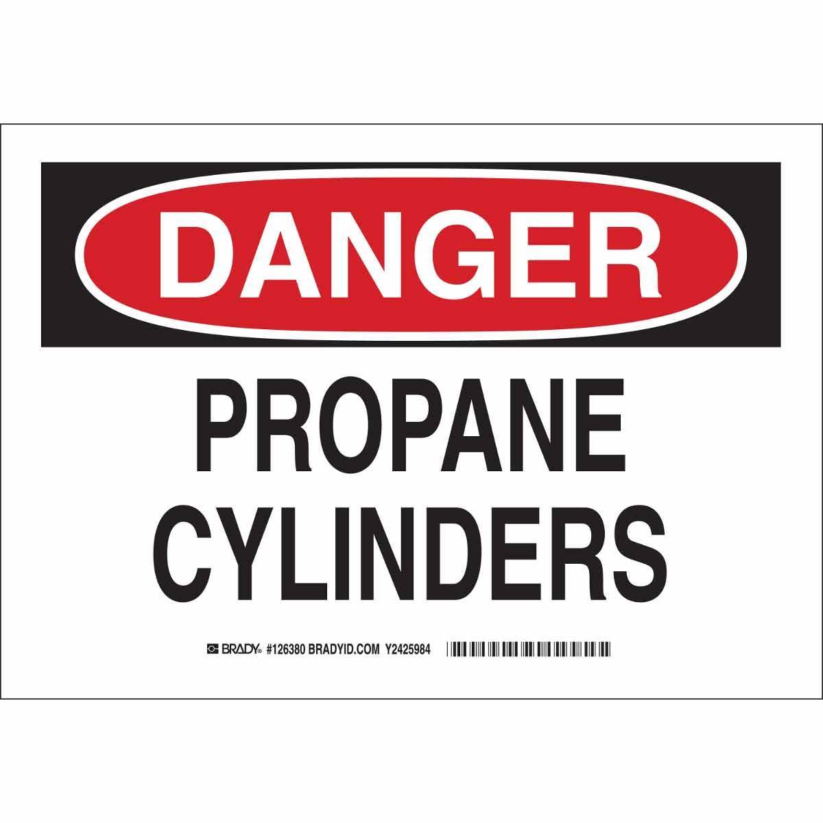 Brady® 126383 Chemical & Hazardous Material Signs