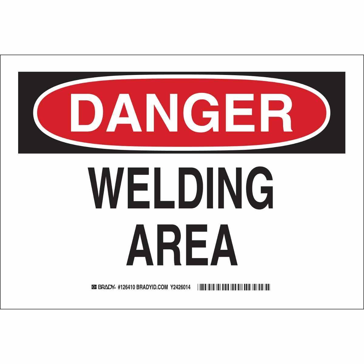 Brady® 126412 Accident Prevention Signs