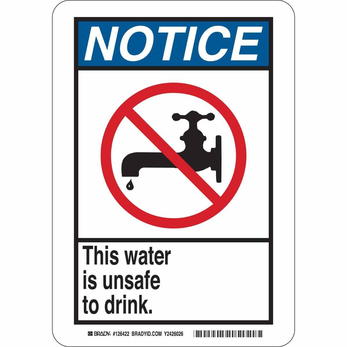 Brady® 126425 Office & Facility Signs