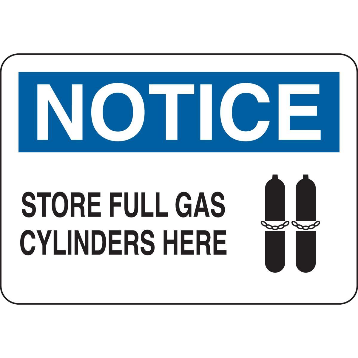 Brady® 126481 Chemical & Hazardous Material Signs