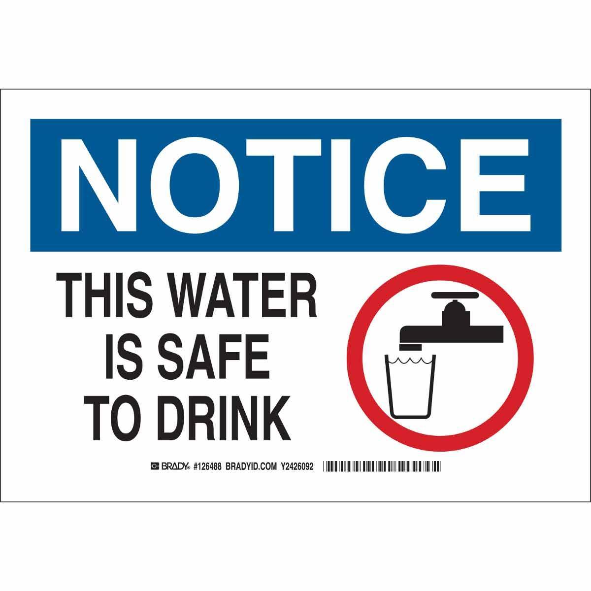 Brady® 126488 Chemical & Hazardous Material Signs