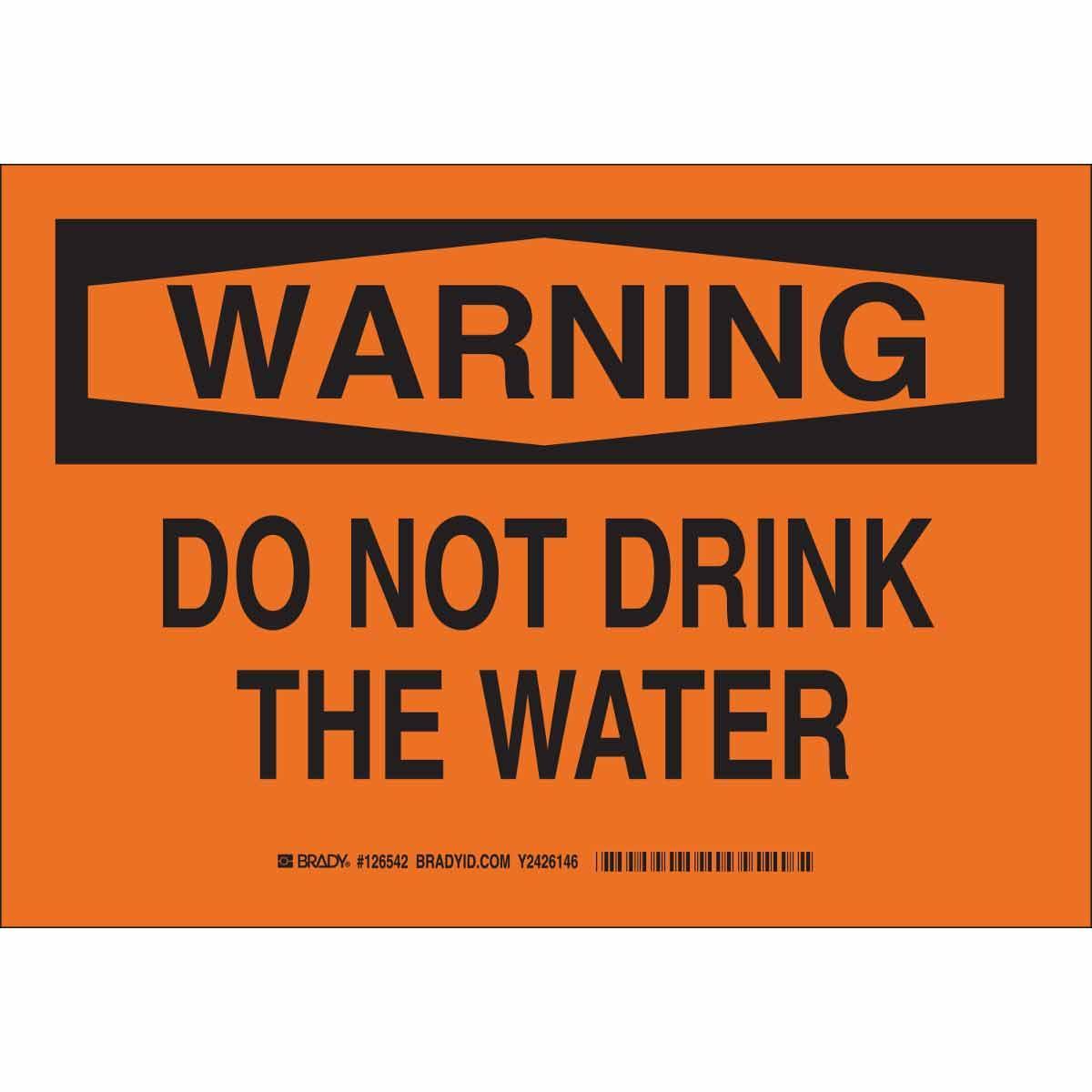 Brady® 126540 Chemical & Hazardous Material Signs