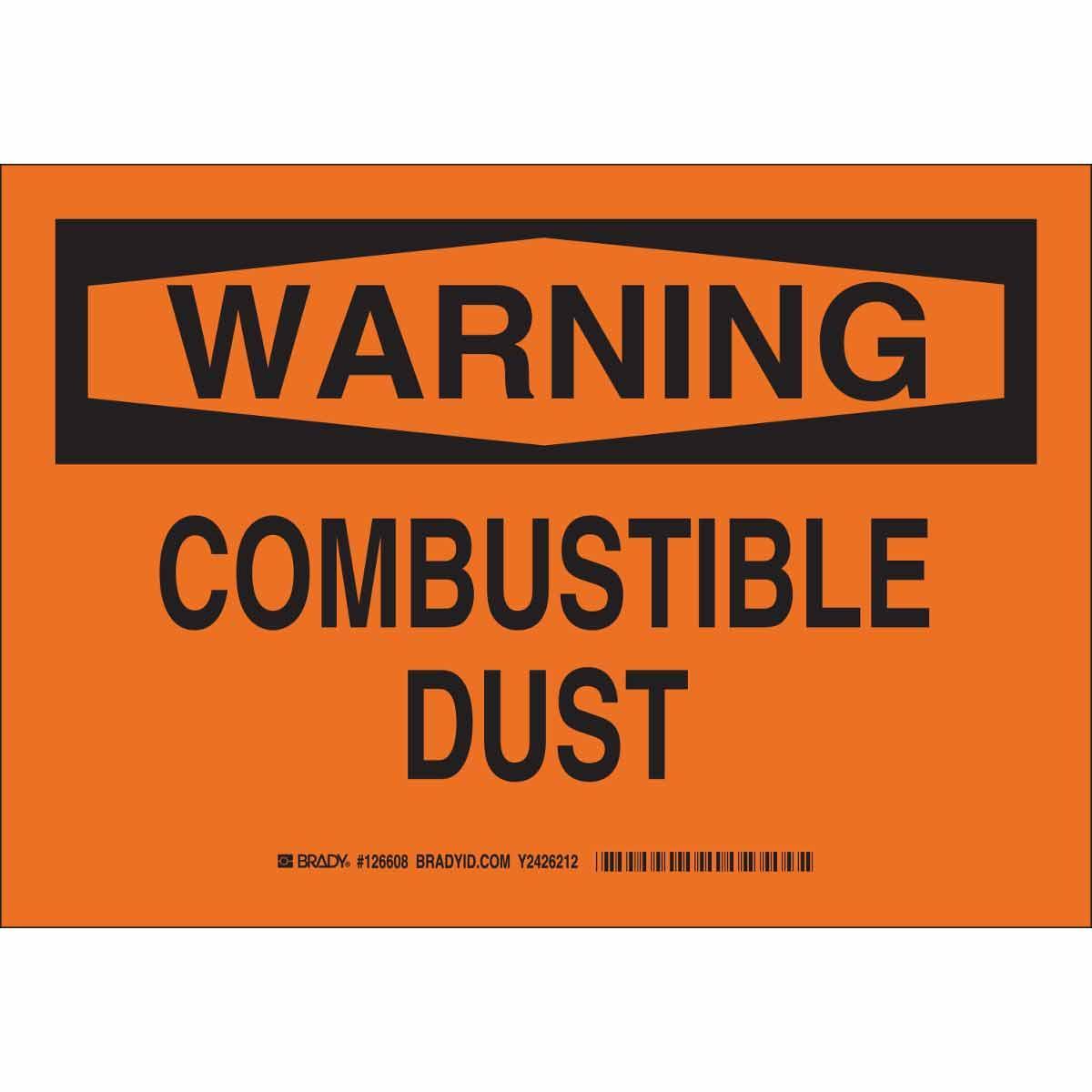 Brady® 126611 Chemical & Hazardous Material Signs