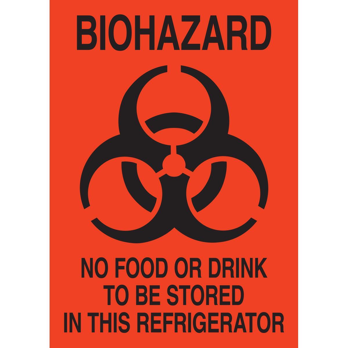 Brady® 126635-A Chemical & Hazardous Material Signs