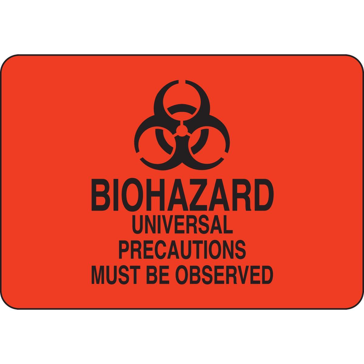 Brady® 126655 Chemical & Hazardous Material Signs