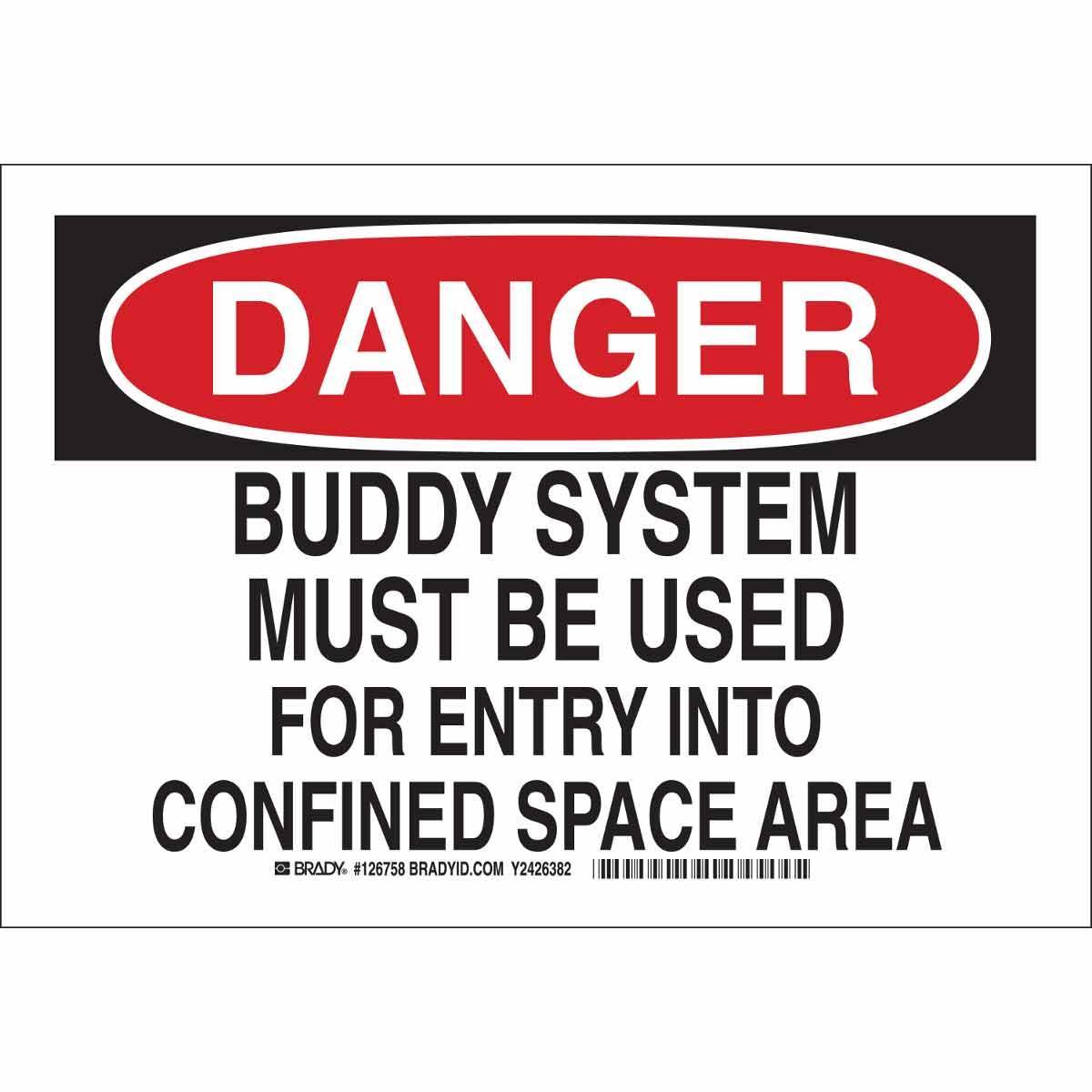 Brady® 126760 Accident Prevention Signs