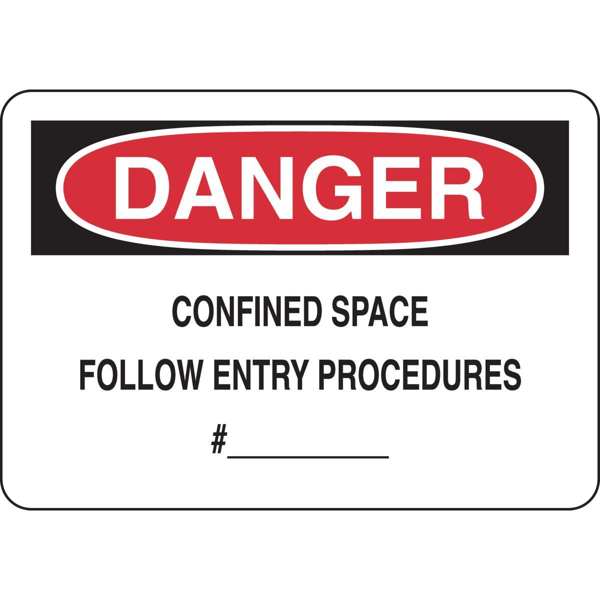 Brady® 126800 Accident Prevention Signs