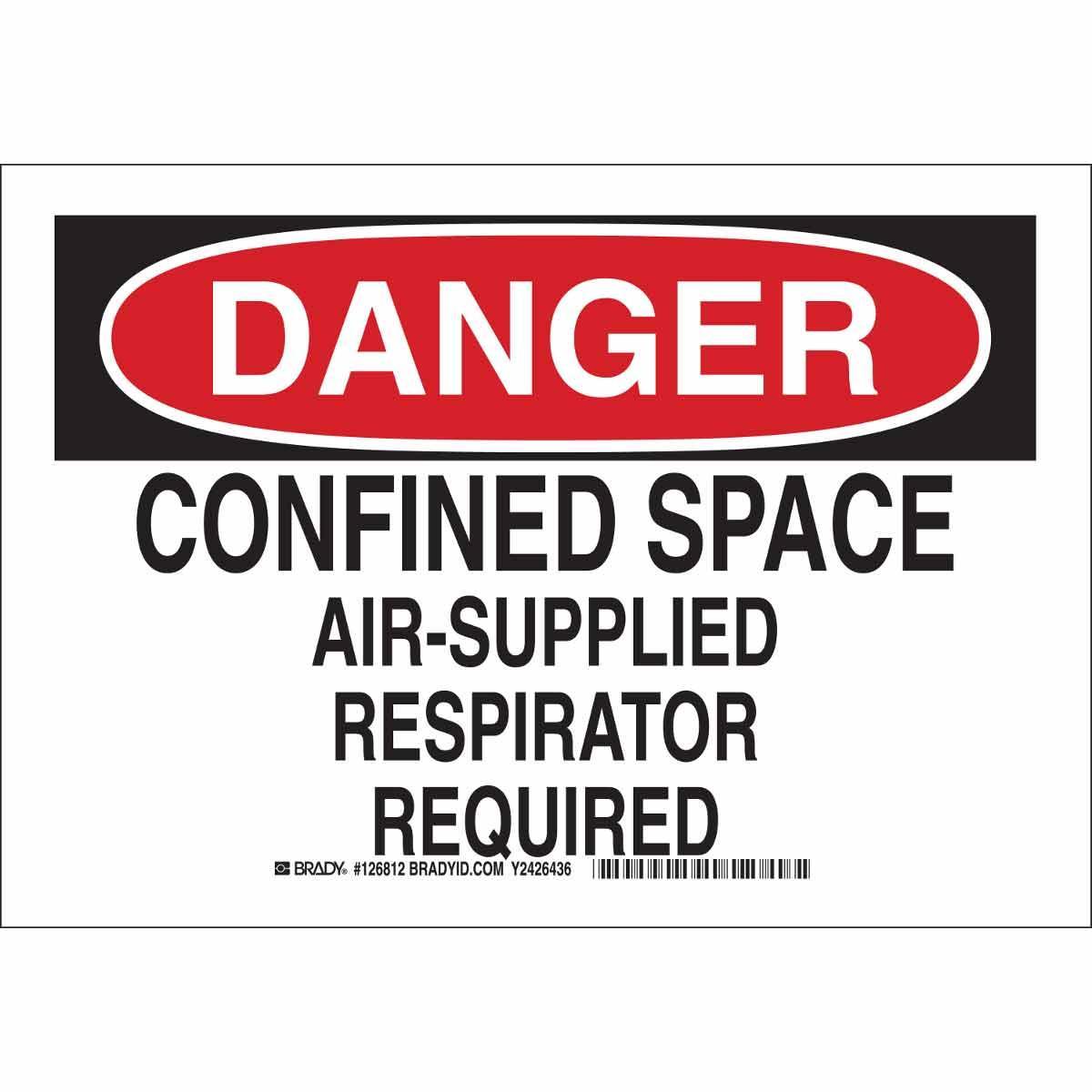 Brady® 126810 Accident Prevention Signs