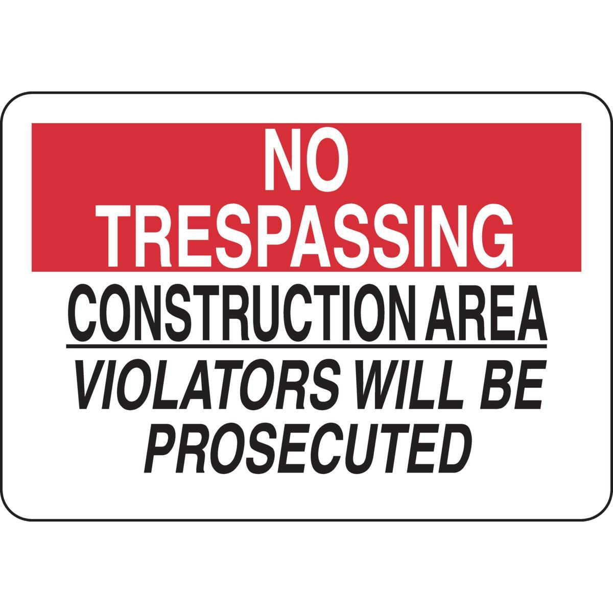 Brady® 126852 Access & Security Signs