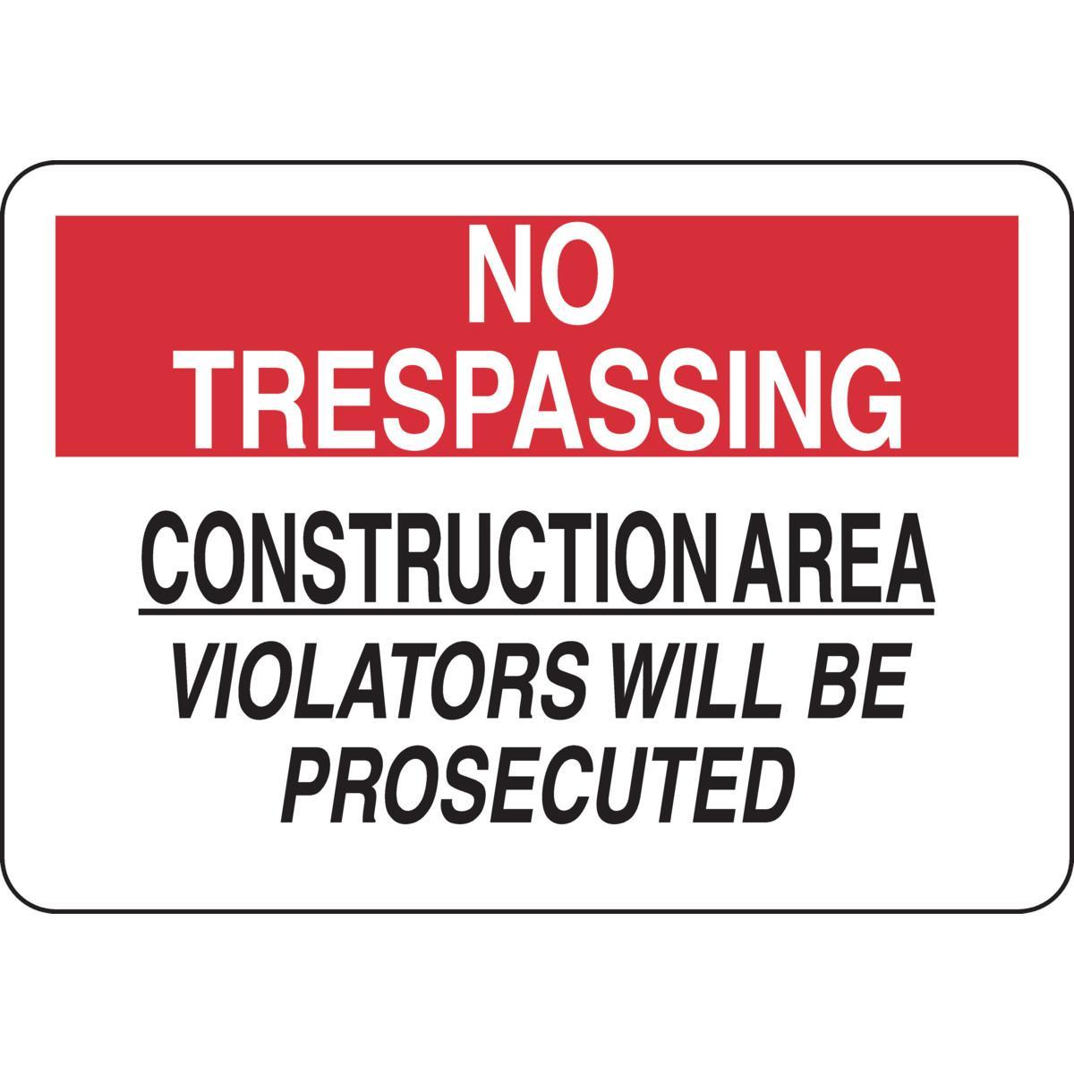 Brady® 126854 Access & Security Signs
