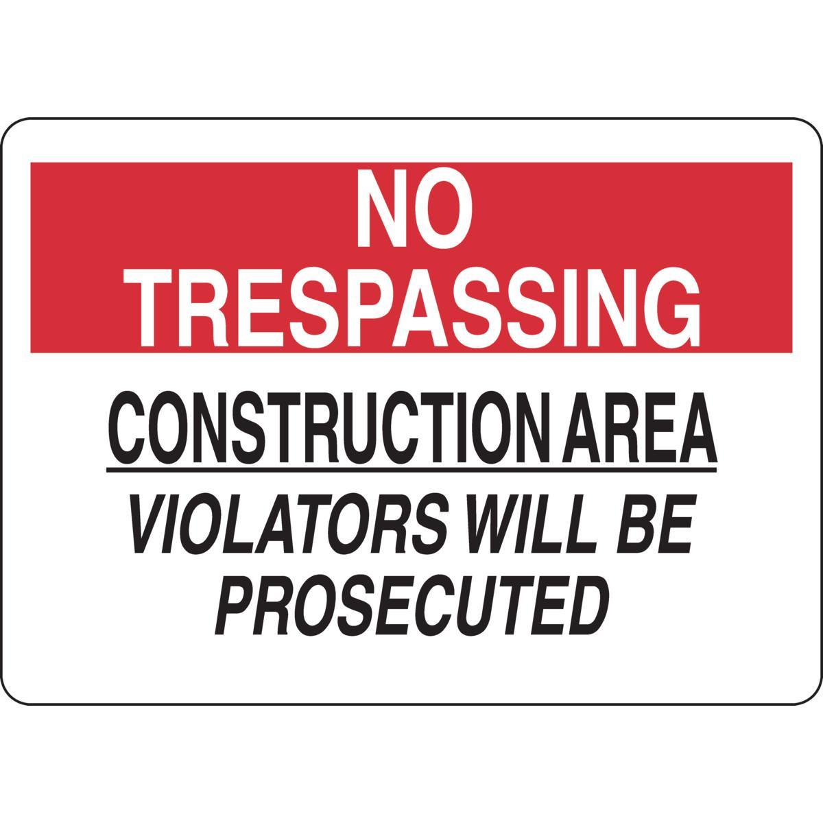 Brady® 126856 Access & Security Signs