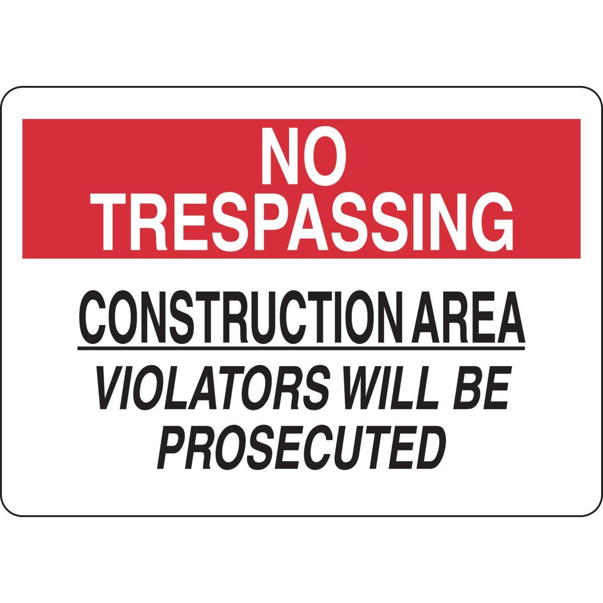 Brady® 126857 Access & Security Signs