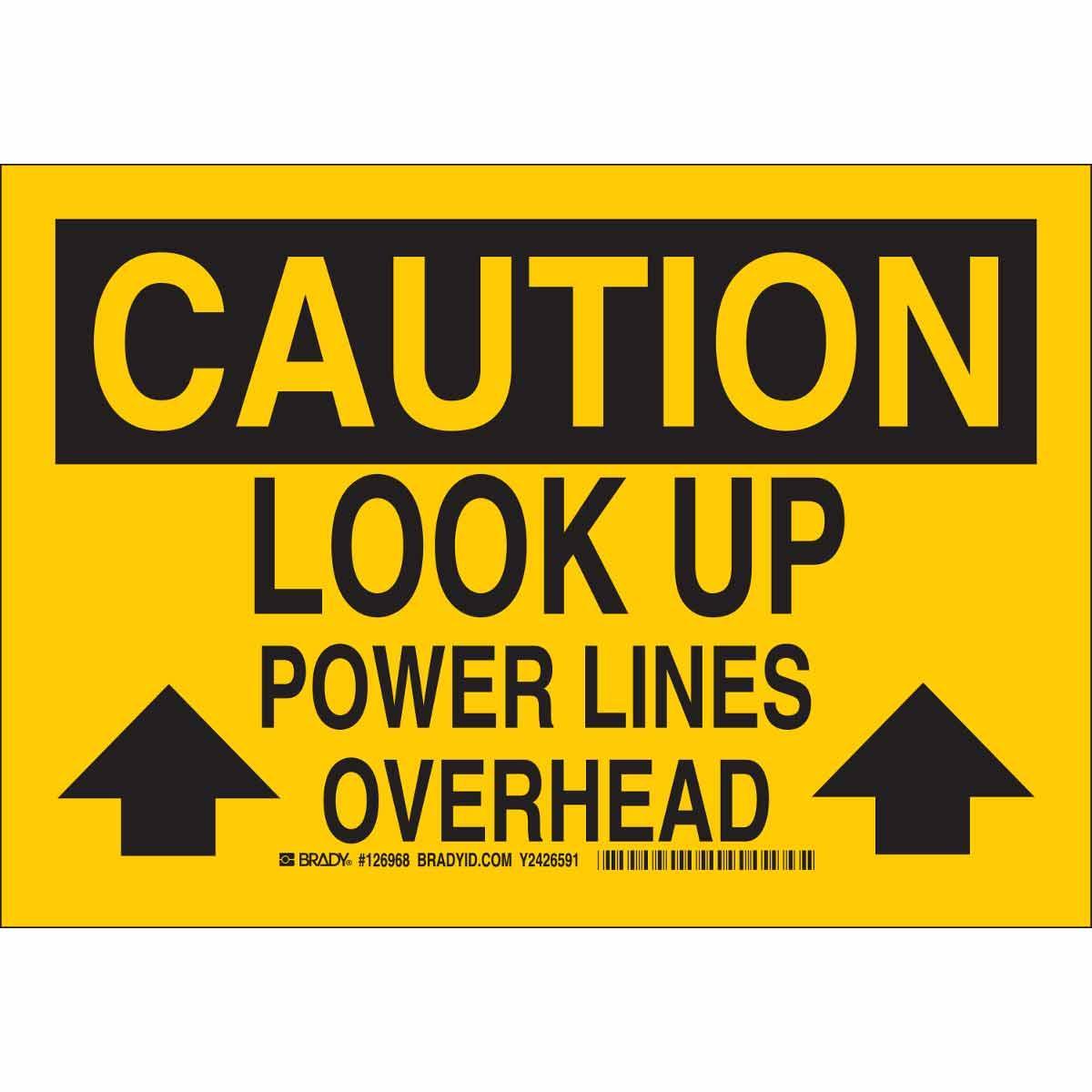 Brady® 126970 Accident Prevention Signs