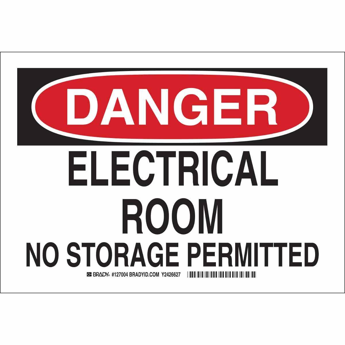 Brady® 127006 Accident Prevention Signs