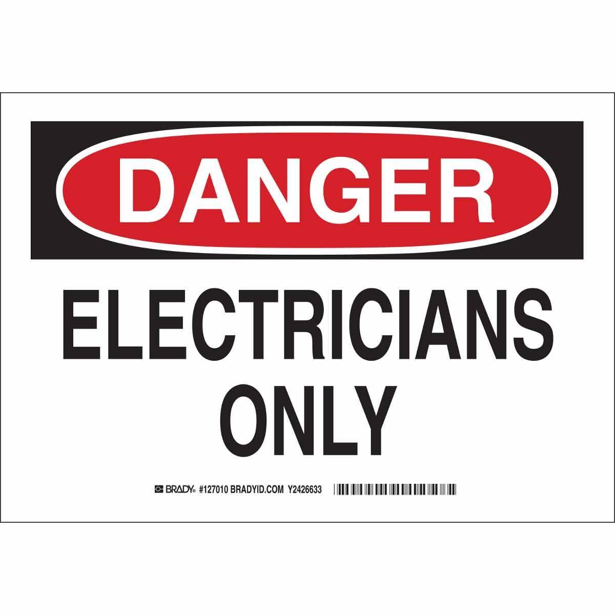 Brady® 127013 Access & Security Signs
