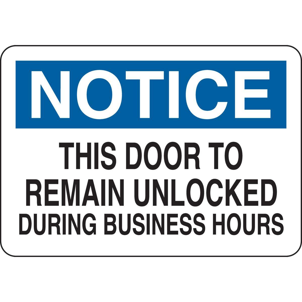 Brady® 127062 Access & Security Signs