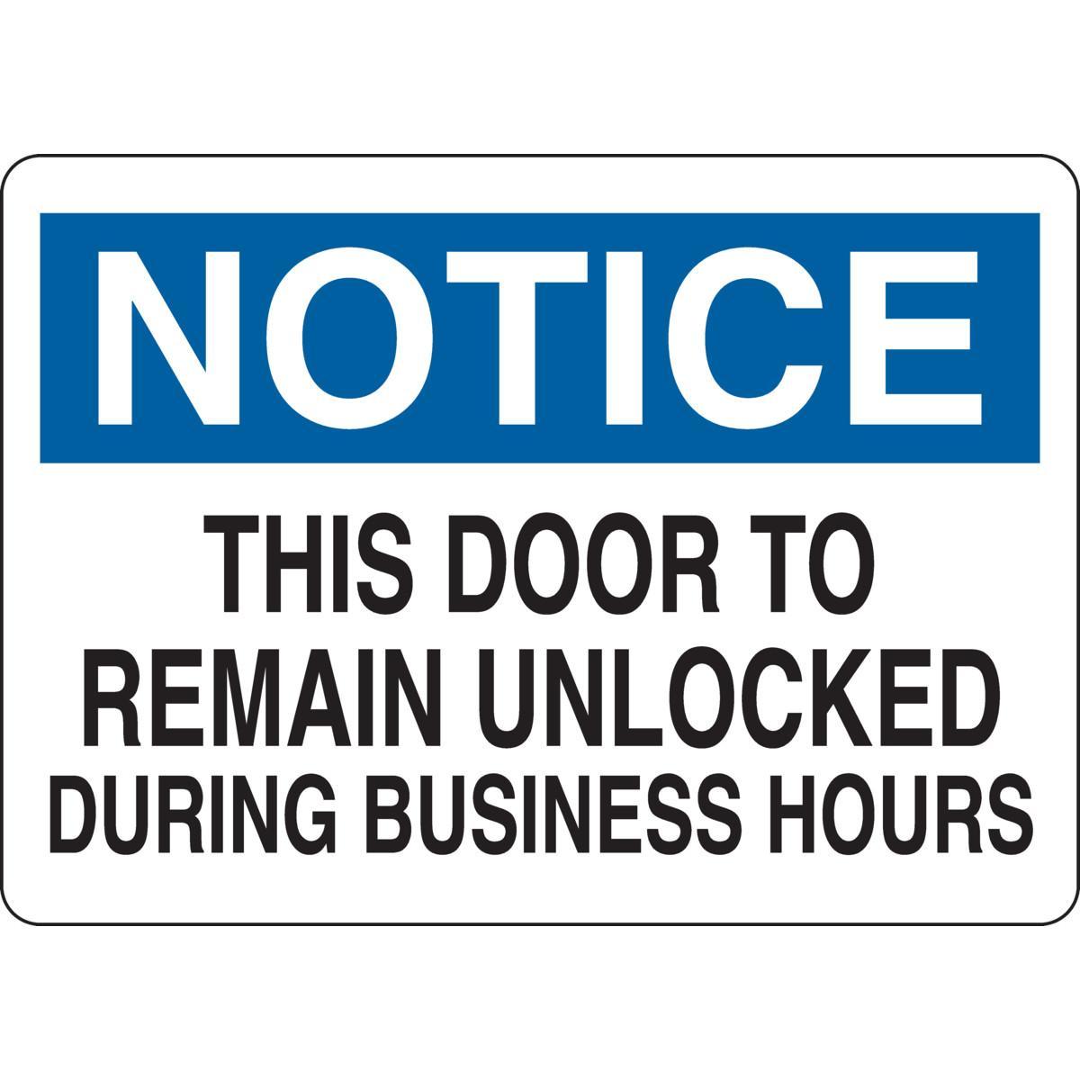 Brady® 127067 Access & Security Signs