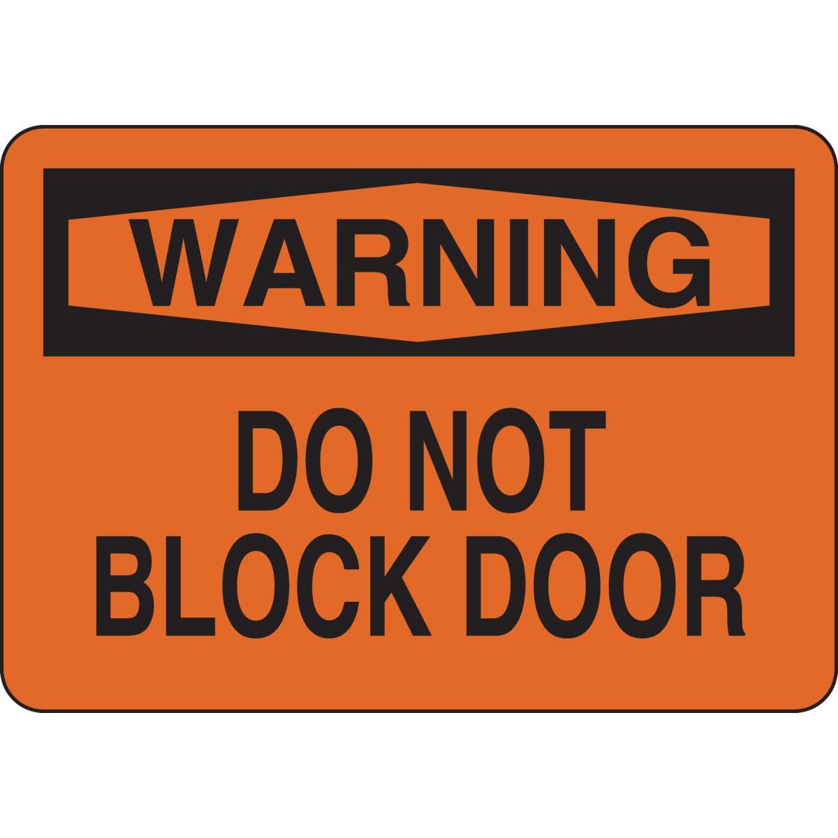 Brady® 127075 Access & Security Signs