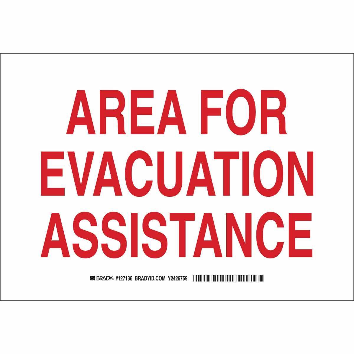 Brady® 127134 Fire, Emergency, Exit & First Aid Signs